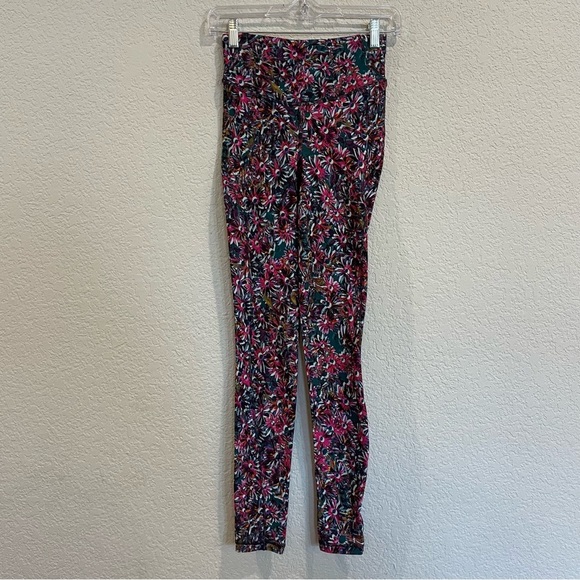 Lululemon Base Pace High Rise Fleece Tight 28” in Floral Electric Multi - Picture 6 of 10